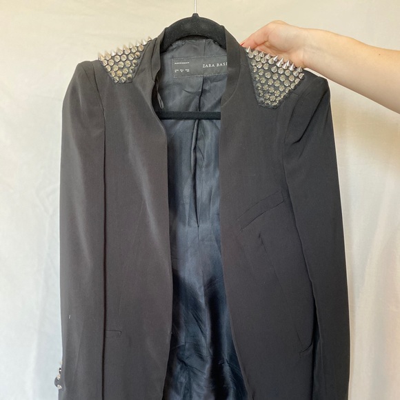 ZARA spiked blazer - Picture 1 of 4
